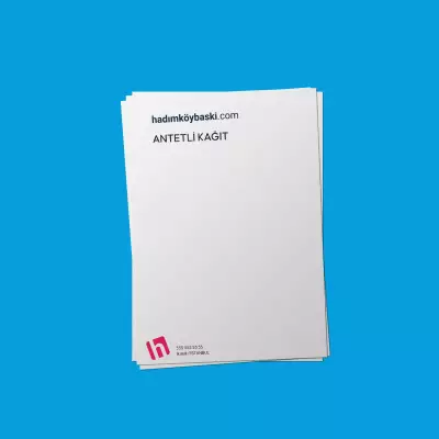 Antetli Kağıt Baskıları - 3