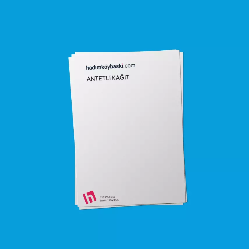 Antetli Kağıt Baskıları - 3