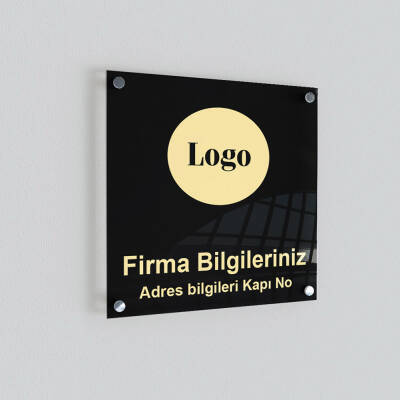 Dekoratif Kapı İsimliği - 